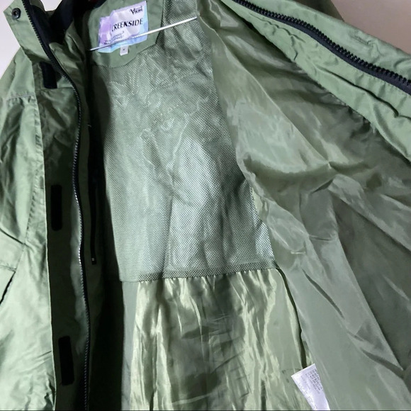 Viking Creekside Rain Jacket Gorpcore Wind Resistant Medium Outdoor Utility - Picture 8 of 13